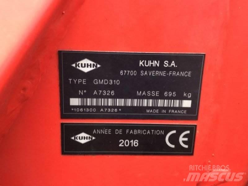 Kuhn GMD 310 割草劑