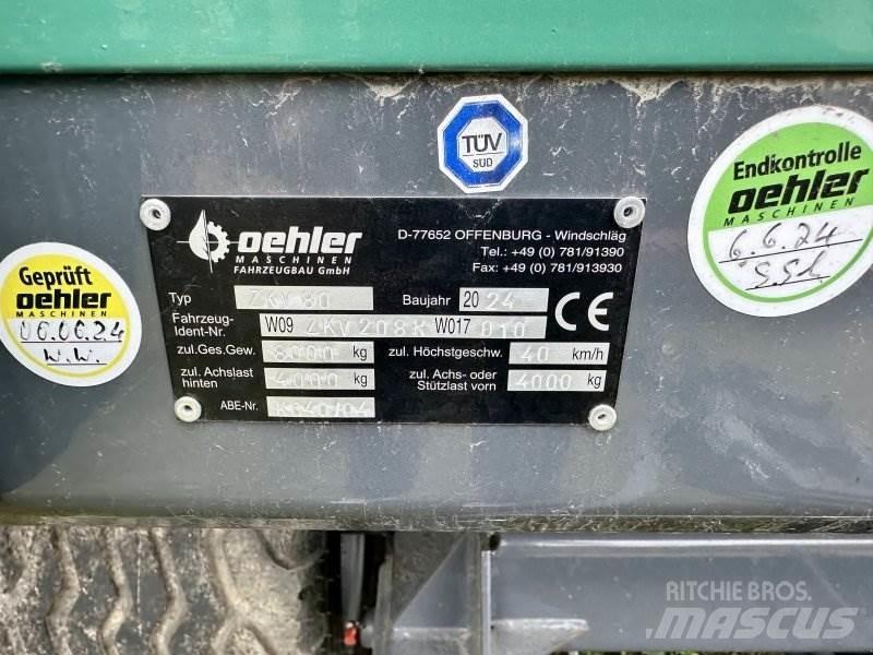 Oehler ZDK 80 傾卸式拖車