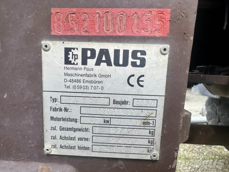 Paus RL 852 TL 伸縮臂操作車