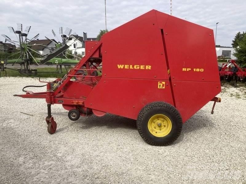 Welger RP 180 圓型牧草打包機