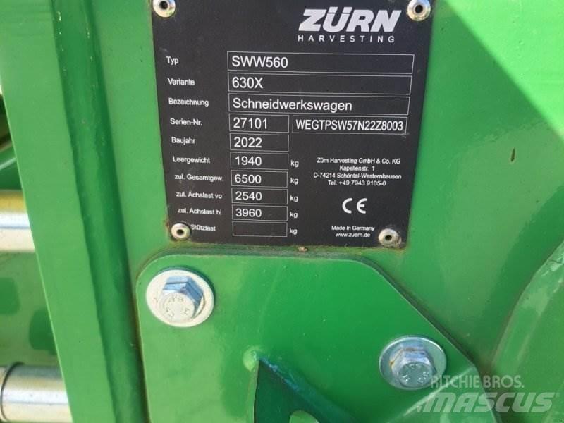 Zürn SWW 560 聯合收割機頭