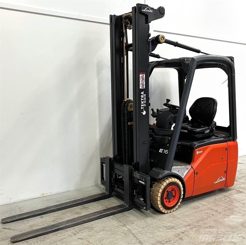 Linde E 16 C-01 電動堆高機