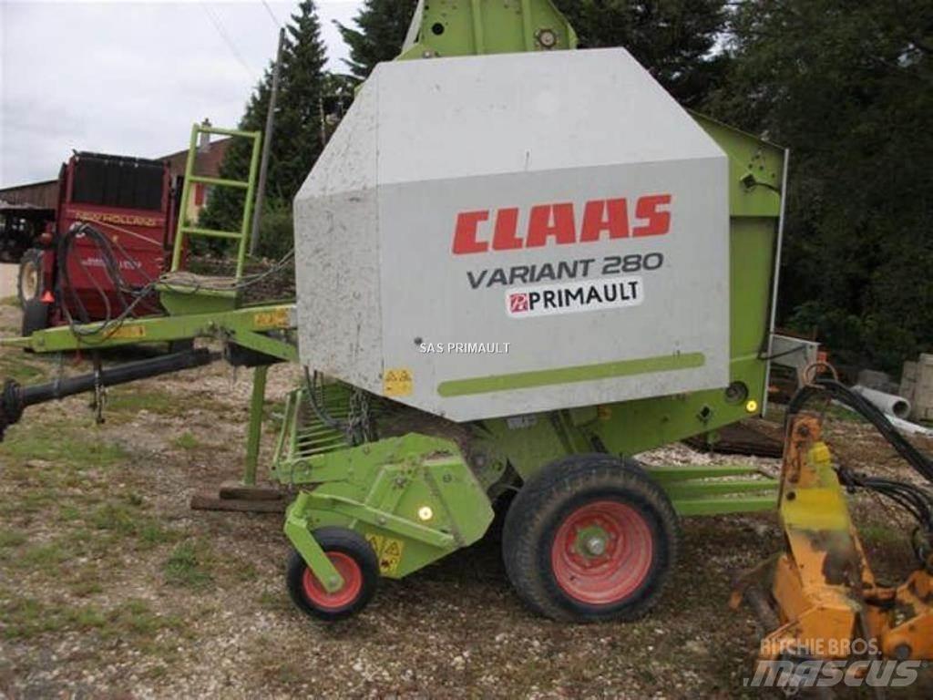 CLAAS VARIANT 280 圓型牧草打包機
