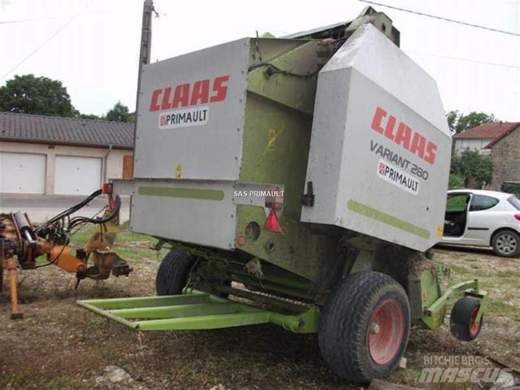 CLAAS VARIANT 280 圓型牧草打包機