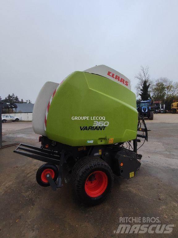 CLAAS Variant 360 圓型牧草打包機