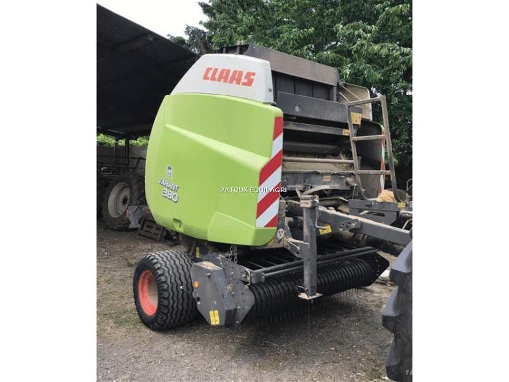CLAAS VARIANT 380 圓型牧草打包機