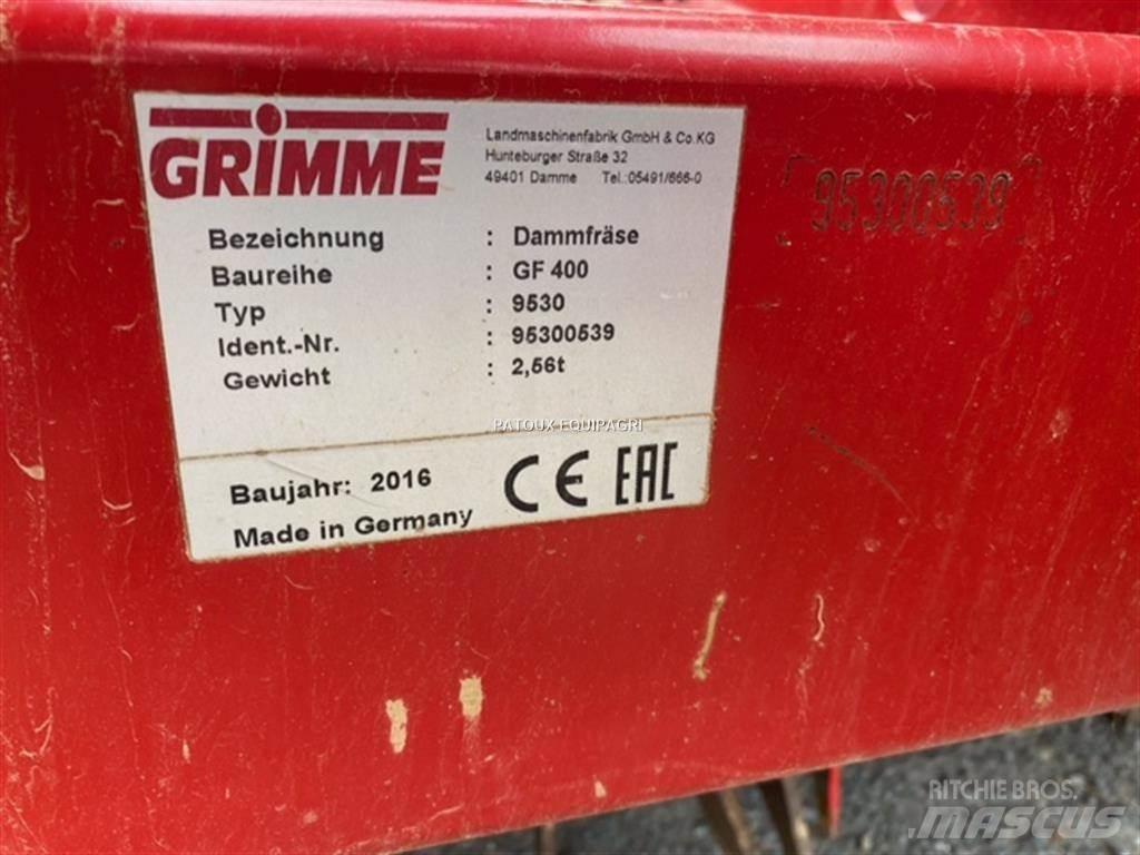 Grimme GF 400 動力耙和旋轉式耕耘機