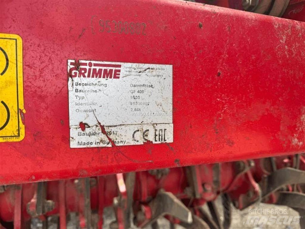 Grimme GF400 動力耙和旋轉式耕耘機