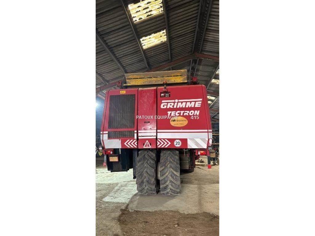 Grimme TECTRON 415 馬鈴薯收穫機和挖掘機