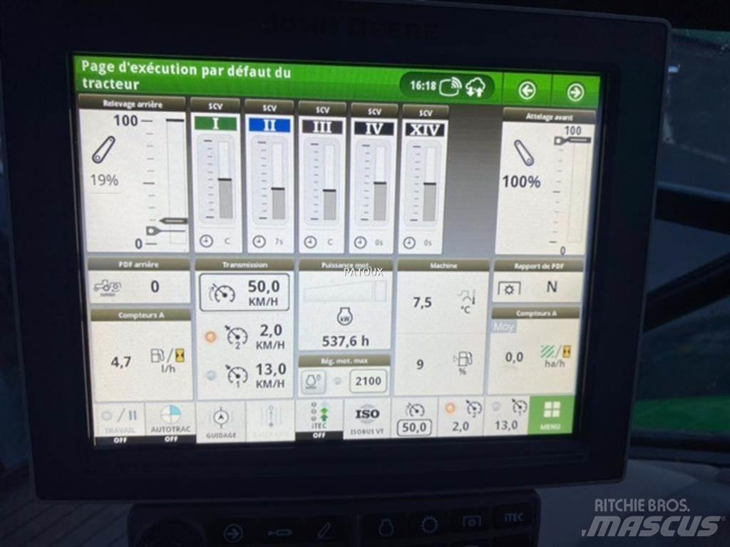 John Deere 6R215 曳引機