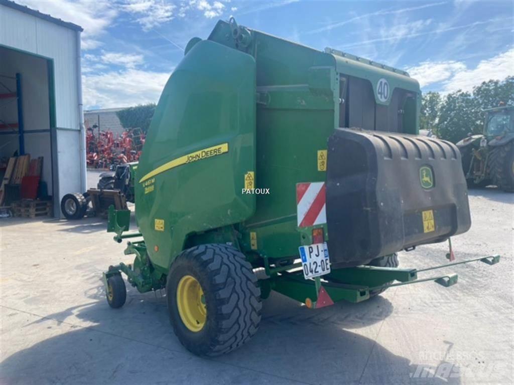 John Deere V461M 圓型牧草打包機