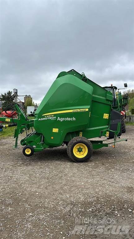 John Deere V461M 圓型牧草打包機