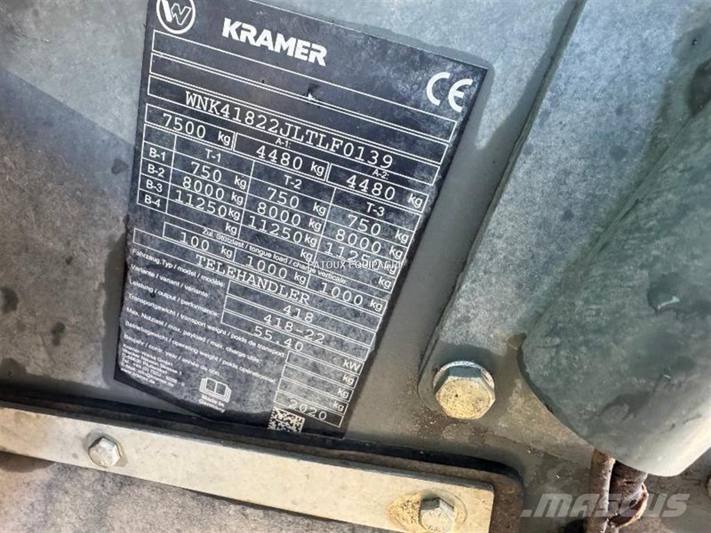 Kramer KT276 農業用伸縮臂裝載機