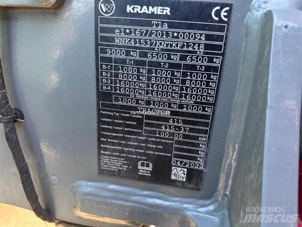 Kramer KT407 農業用伸縮臂裝載機