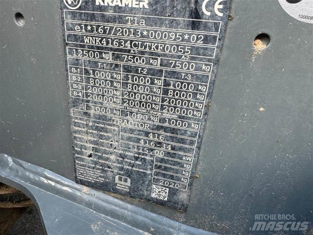 Kramer KT557 農業用伸縮臂裝載機