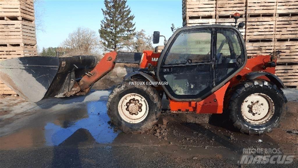Manitou MLT 633 農業用伸縮臂裝載機