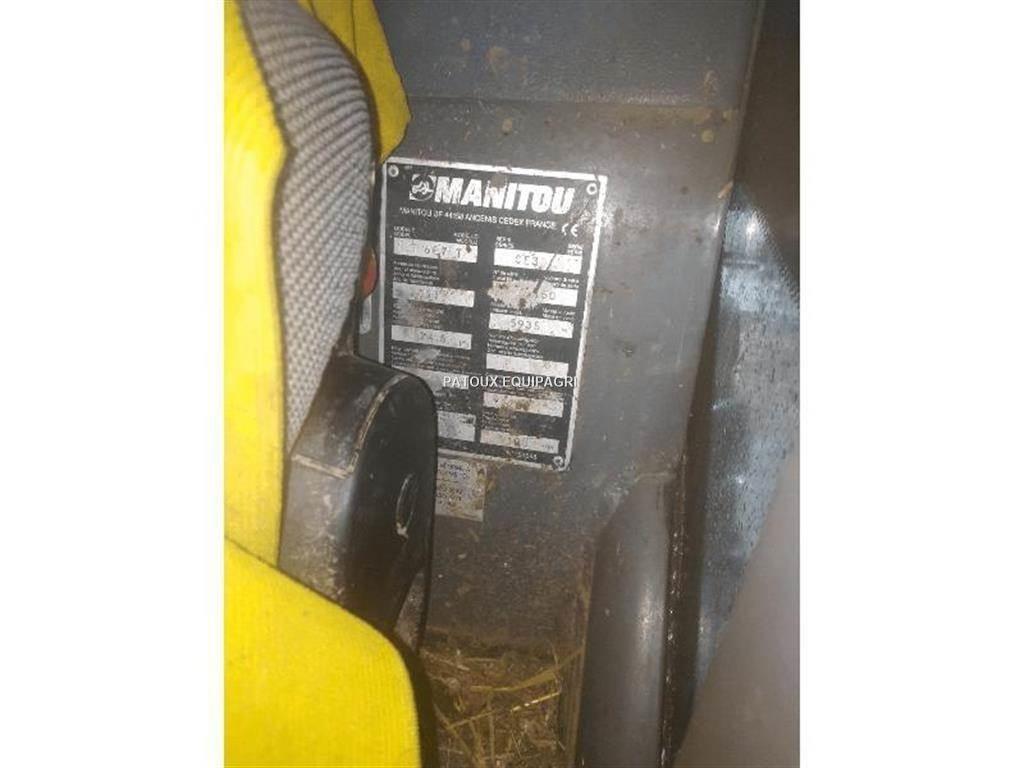 Manitou MLT627 農業用伸縮臂裝載機