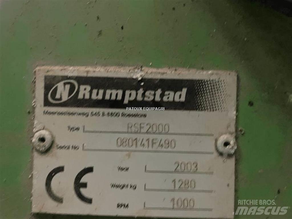 Rumpstad RSF2000 動力耙和旋轉式耕耘機