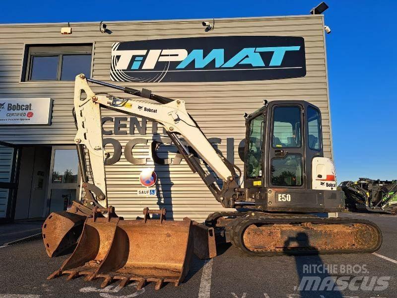 Bobcat E50 小型挖土機/掘鑿機<7t(小型挖掘機)