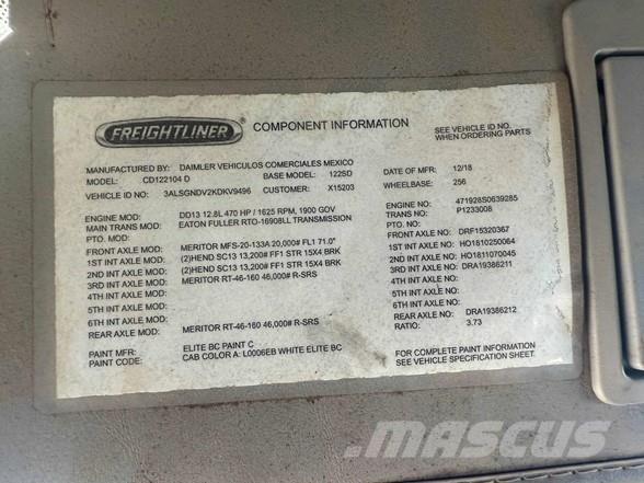 Freightliner 122SD 傾卸式卡車