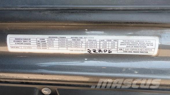 Kenworth T680 曳引機組件