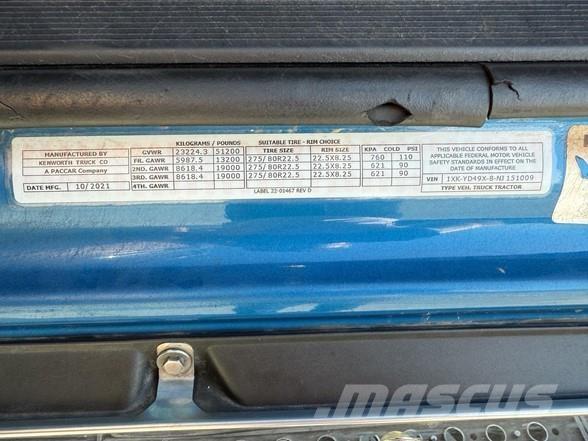 Kenworth T680 曳引機組件