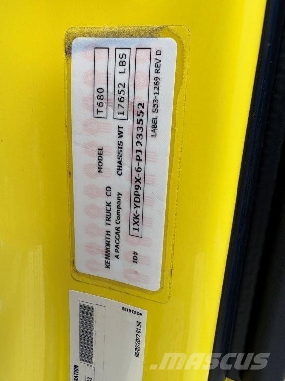 Kenworth T680 曳引機組件