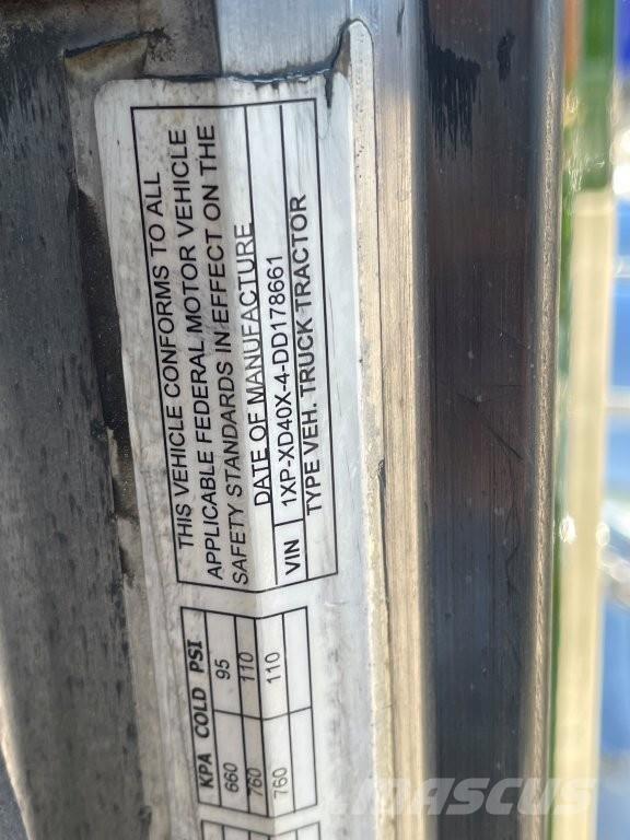 Peterbilt 389 曳引機組件