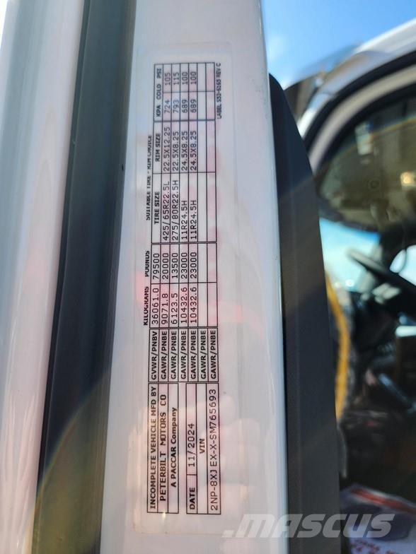 Peterbilt 548 傾卸式卡車