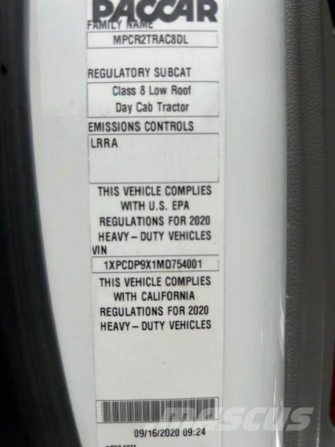 Peterbilt 567 曳引機組件