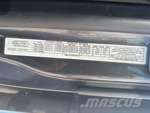 Peterbilt 567 曳引機組件