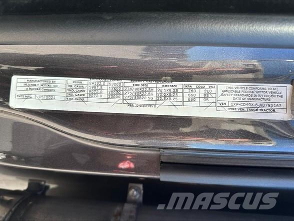 Peterbilt 567 曳引機組件