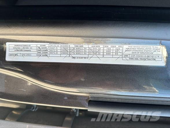 Peterbilt 567 曳引機組件