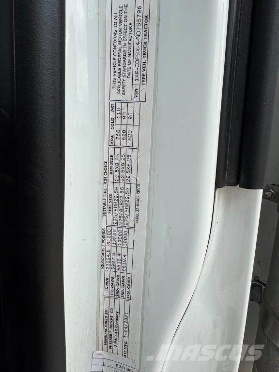 Peterbilt 567 曳引機組件