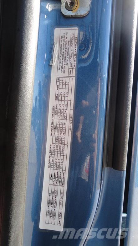 Peterbilt 579 曳引機組件