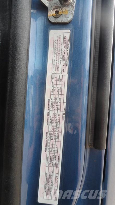 Peterbilt 579 曳引機組件