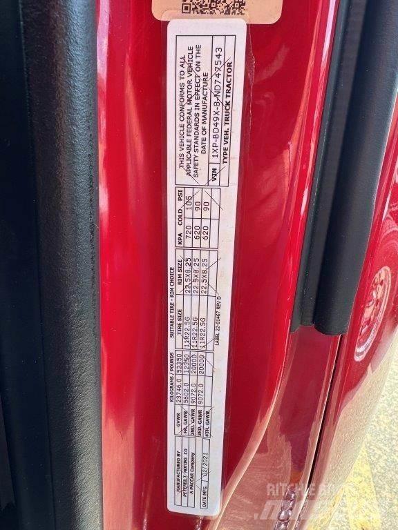 Peterbilt 579 曳引機組件