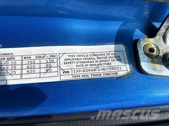 Peterbilt 579 曳引機組件