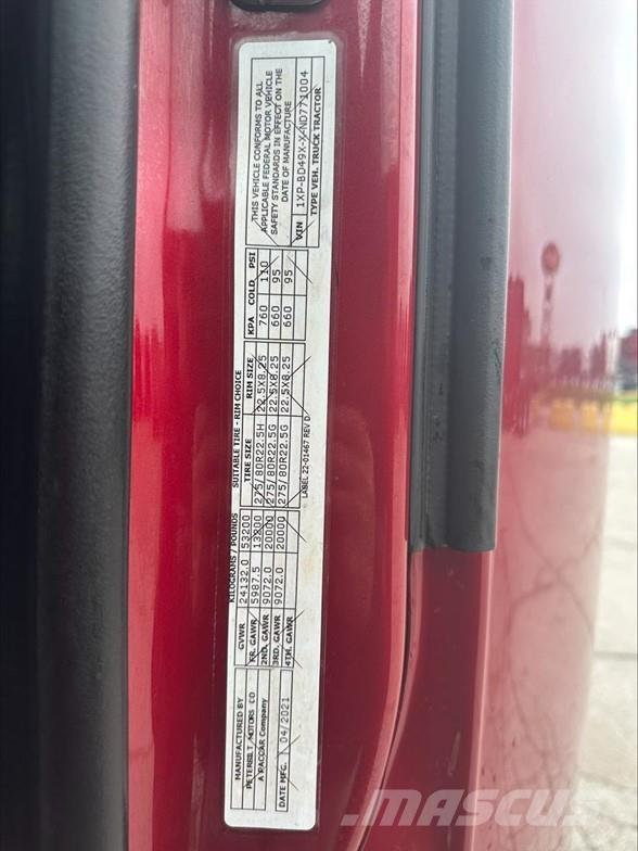 Peterbilt 579 曳引機組件