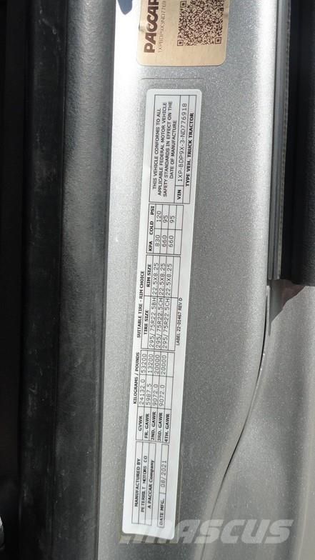 Peterbilt 579 曳引機組件