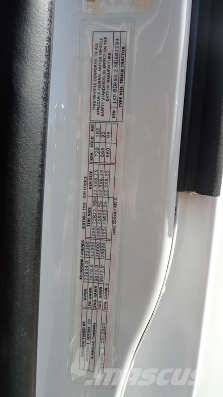 Peterbilt 579 曳引機組件