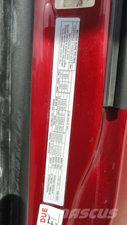 Peterbilt 579 曳引機組件