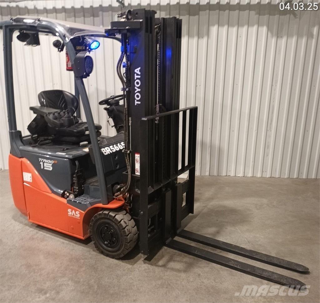 Toyota 8FBE15T 電動堆高機