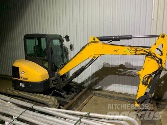 Bobcat E50 小型挖土機/掘鑿機<7t(小型挖掘機)