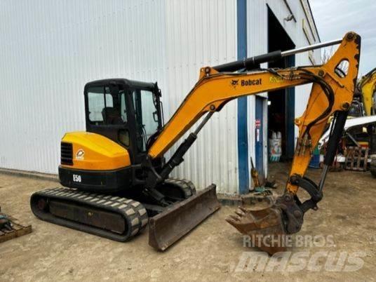 Bobcat E50 小型挖土機/掘鑿機<7t(小型挖掘機)