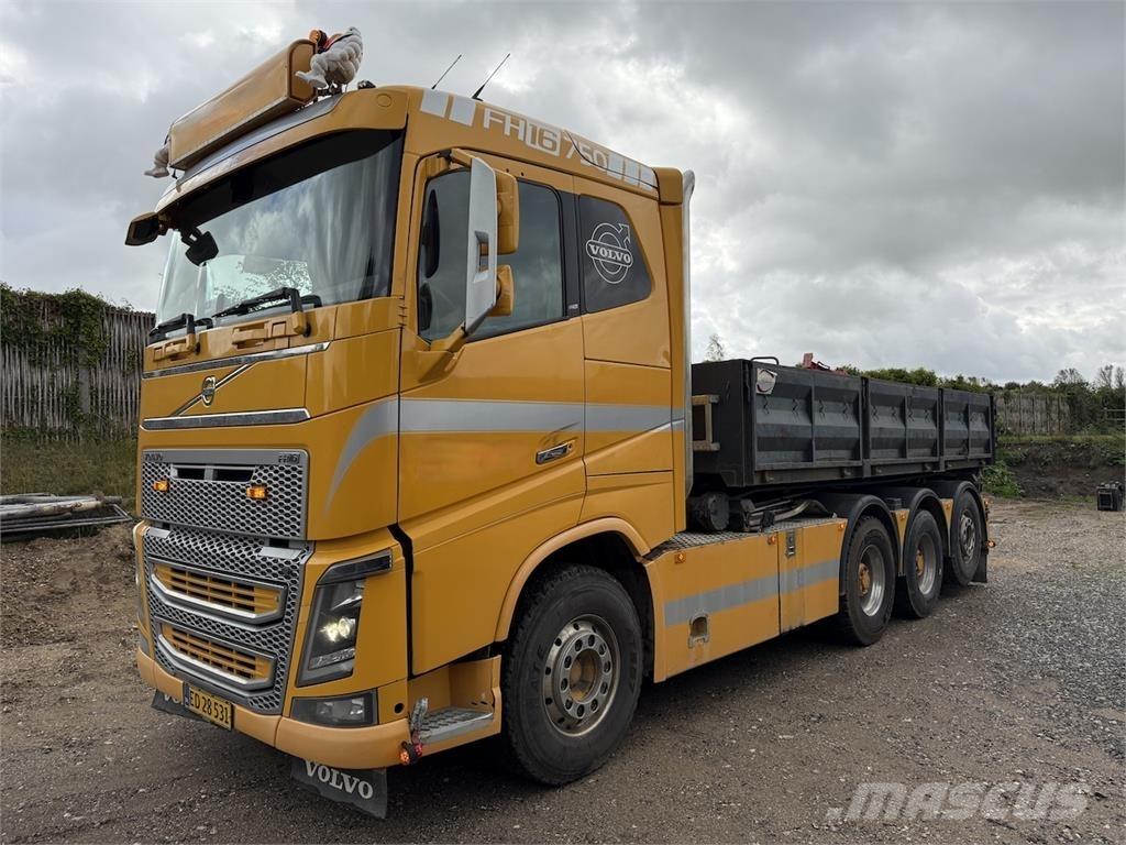 Volvo FH16 750hk 起重可拆卸式卡車