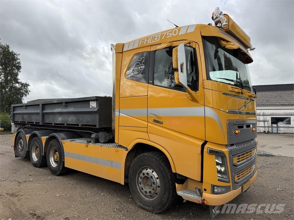 Volvo FH16 750hk 起重可拆卸式卡車