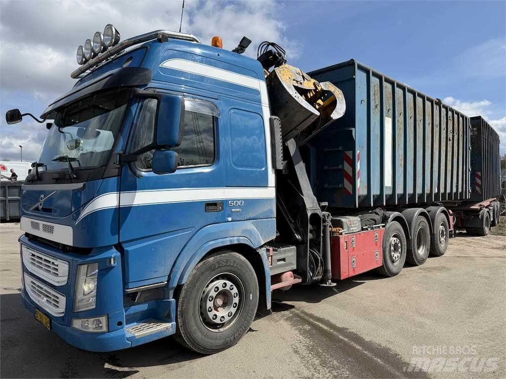 Volvo FM450 起重可拆卸式卡車