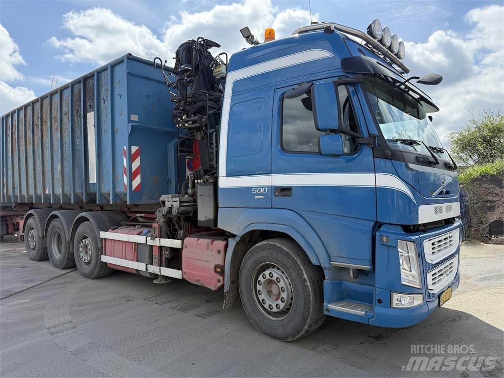 Volvo FM450 起重可拆卸式卡車