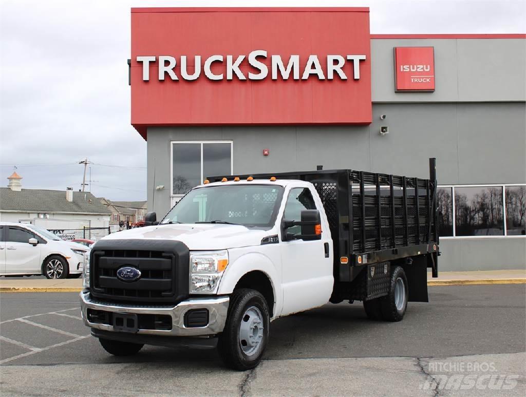 Ford F350 平板式/側卸式卡車